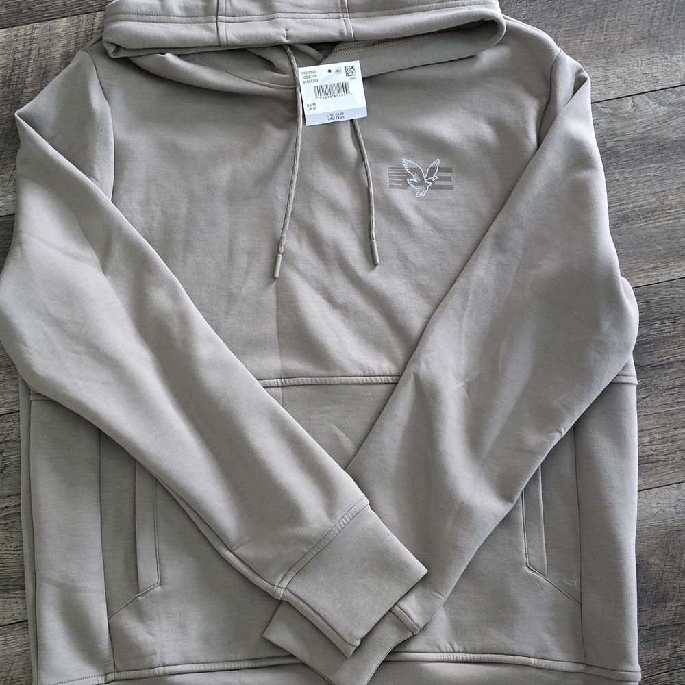 American Eagle Outfitters Tan Hoodie